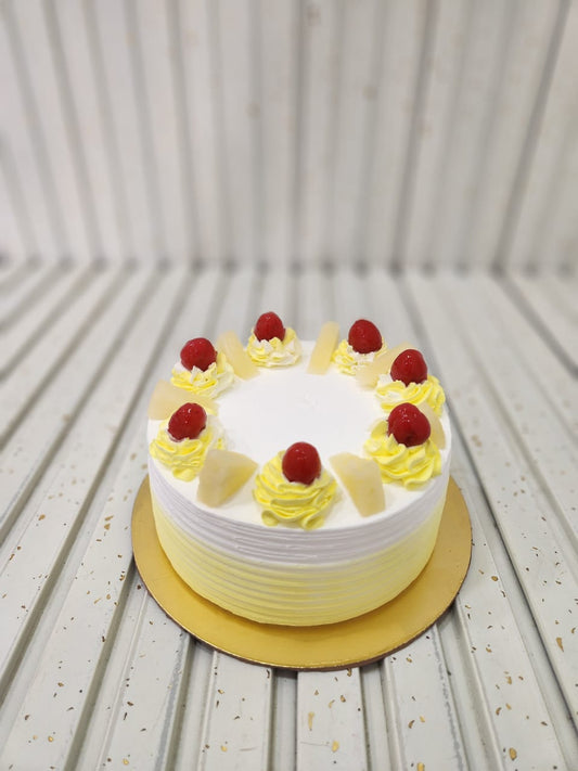Fresh Pineapple Cherry Cake
