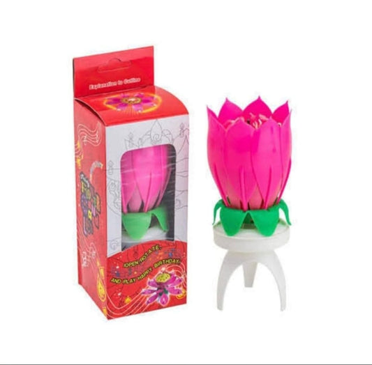 Lotus Candle